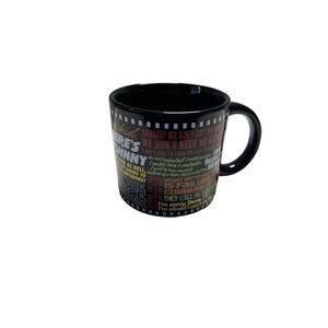 Classic Movie Lines Coffee Mug Hollywood Film Buff Quotes